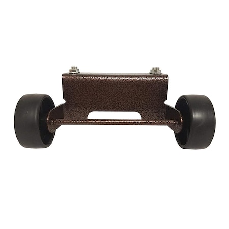 Gardencontrol Wheel Set for Square Glass Tube Patio Heater, Hammered Bronze GA2769265